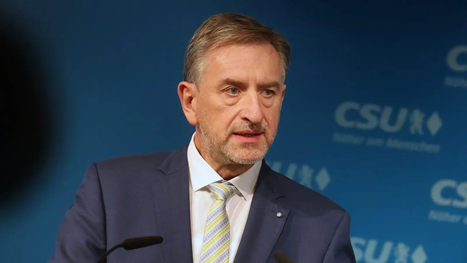 Der bayerische Bauernpräsident und CSU-Bundestagskandidat Günther Felßner. (Foto: Karl-Josef Hildenbrand/dpa)