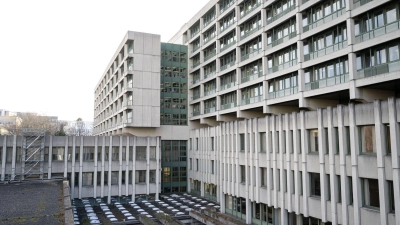 Im Münchner Strafjustizzentrum wird der skurrile Fall verhandelt. (Archivbild) (Foto: Lukas Barth/dpa)