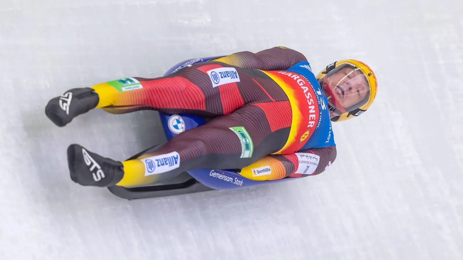 Klatsche für deutsche Rodel-Männer beim Weltcup in Innsbruck (Foto: Expa/Johann Groder/APA/dpa)