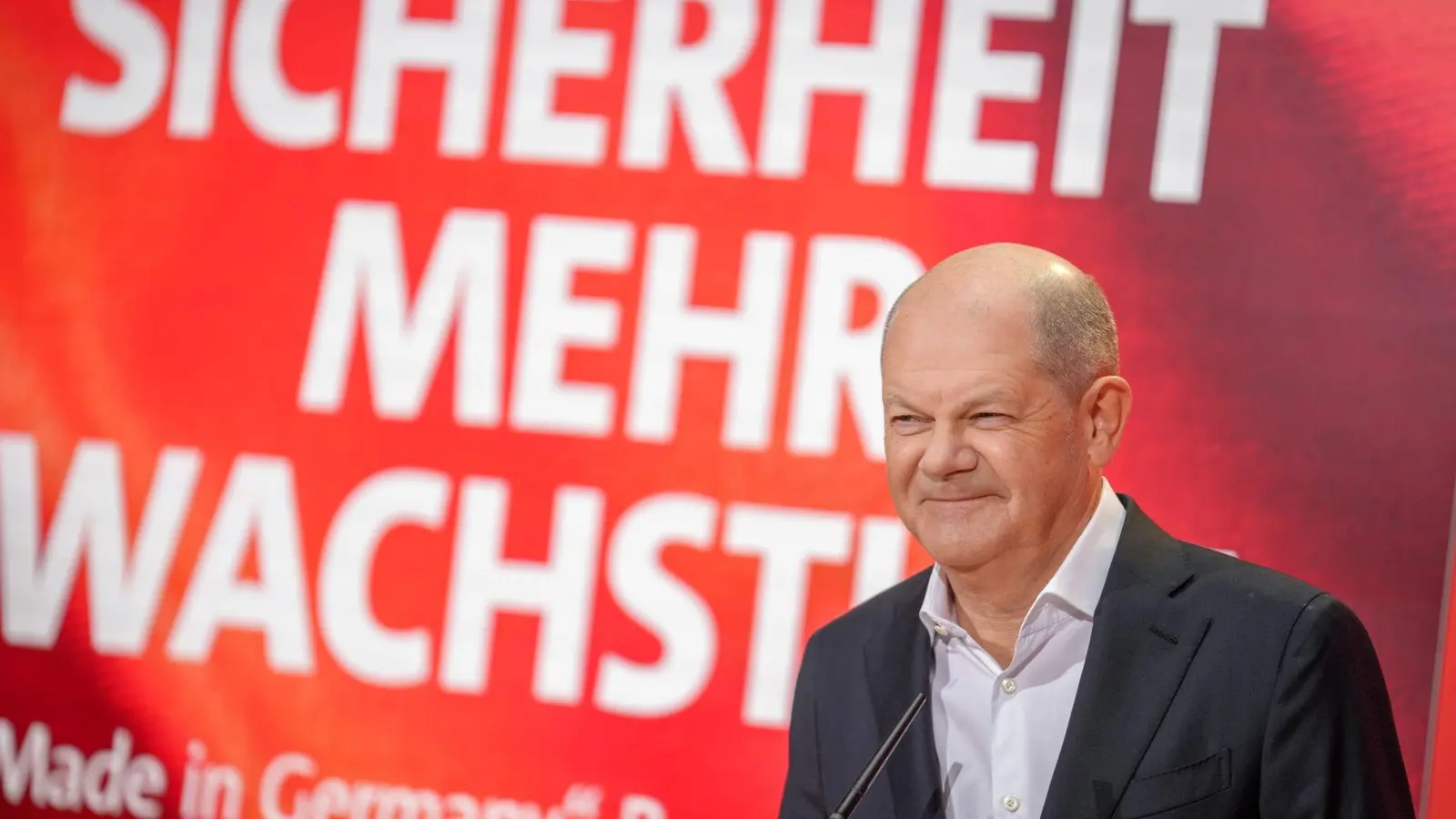 Die SPD setzt auf „Made in Germany“.  (Foto: Kay Nietfeld/dpa)