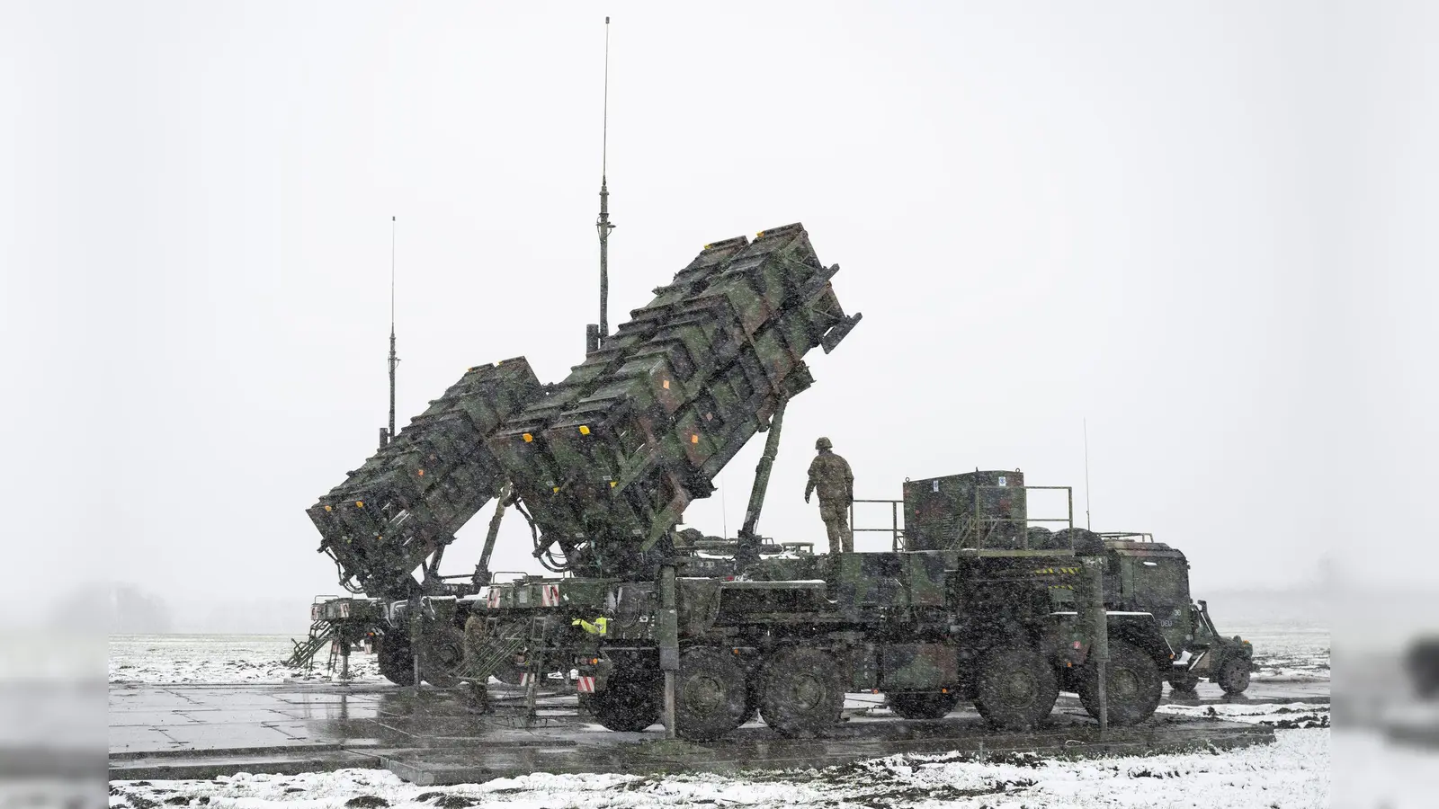 Bereits 2023 hatte Bundeswehr Patriot-Luftabwehrsysteme in Polen stationiert. Jetzt soll es eine Neuauflage geben. (Foto: Sebastian Kahnert/dpa)