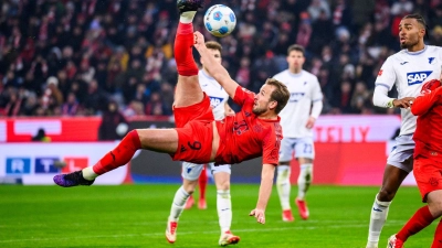 Harry Kane traf auch gegen Hoffenheim (Foto: Tom Weller/dpa)