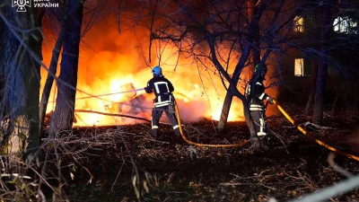 Sumy wird immer häufiger Ziel russischer Angriffe. (Archivbild) (Foto: Uncredited/Ukrainian Emergency Service/AP)