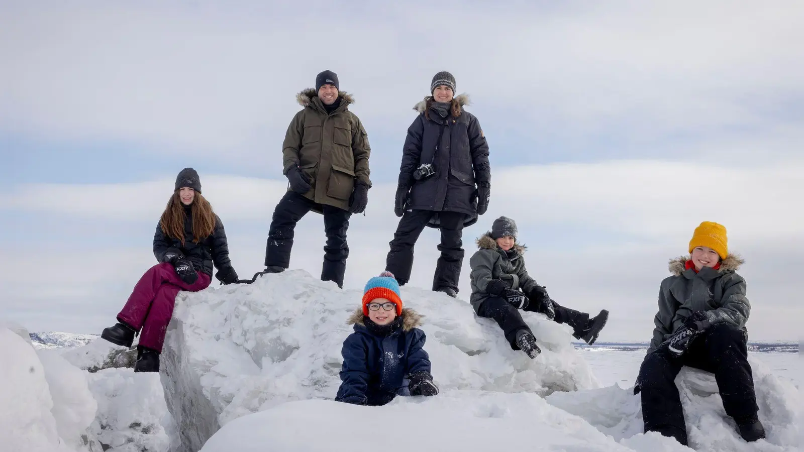 Die Familie Pelletier bricht zu einer Reise durch verschiedene Länder auf. (Handout) (Foto: Katie Orlinsky/National Geographi/Disney+/dpa)