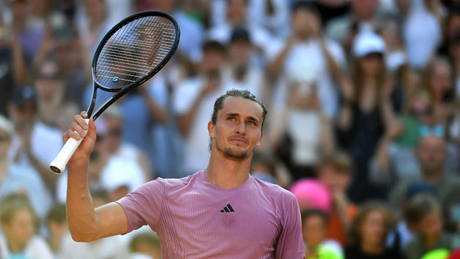 ATP-Tour in Hamburg: Alexander Zverev aus Deutschland schafft es wieder in das Endspiel. (Foto: Michael Schwartz/dpa)