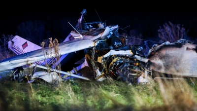 Zwei Menschen sind bei einem Cessna-Absturz in Bad Sassendorf ums Leben gekommen. (Foto: Christoph Reichwein/dpa)