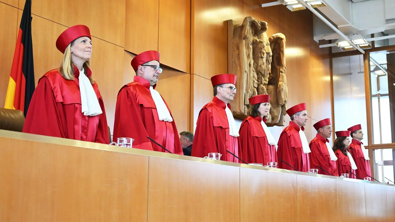 Das Bundesverfassungsgericht soll besser geschützt werden. (Archivbild) (Foto: Uli Deck/dpa)