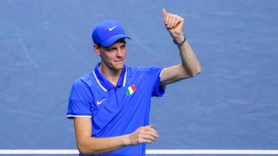 Steht mit Italien im Davis-Cup-Finale: Jannik Sinner. (Foto: Manu Fernandez/AP)