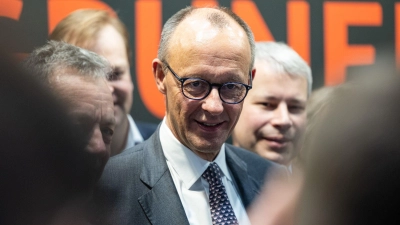 CDU-Kanzlerkandidat Friedrich Merz hat auf der Grünen Woche in Berlin viele Versprechungen in Richtung der Landwirtschaft gemacht. (Foto: Hannes P. Albert/dpa)