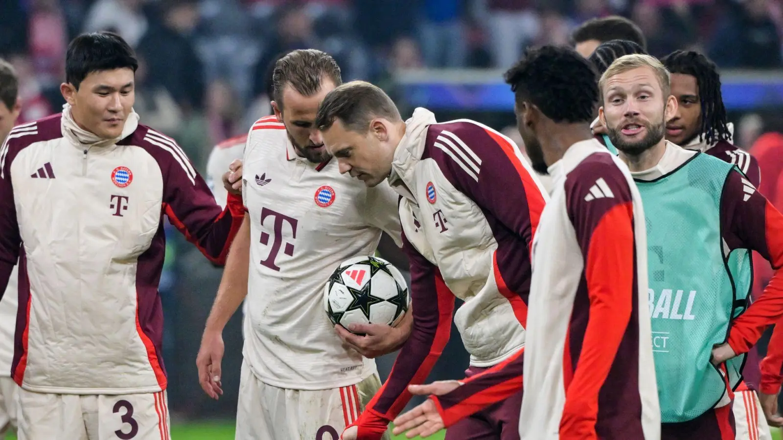 Manuel Neuer wurde zur Halbzeit gegen Zagreb ausgewechselt. (Foto: Peter Kneffel/dpa)