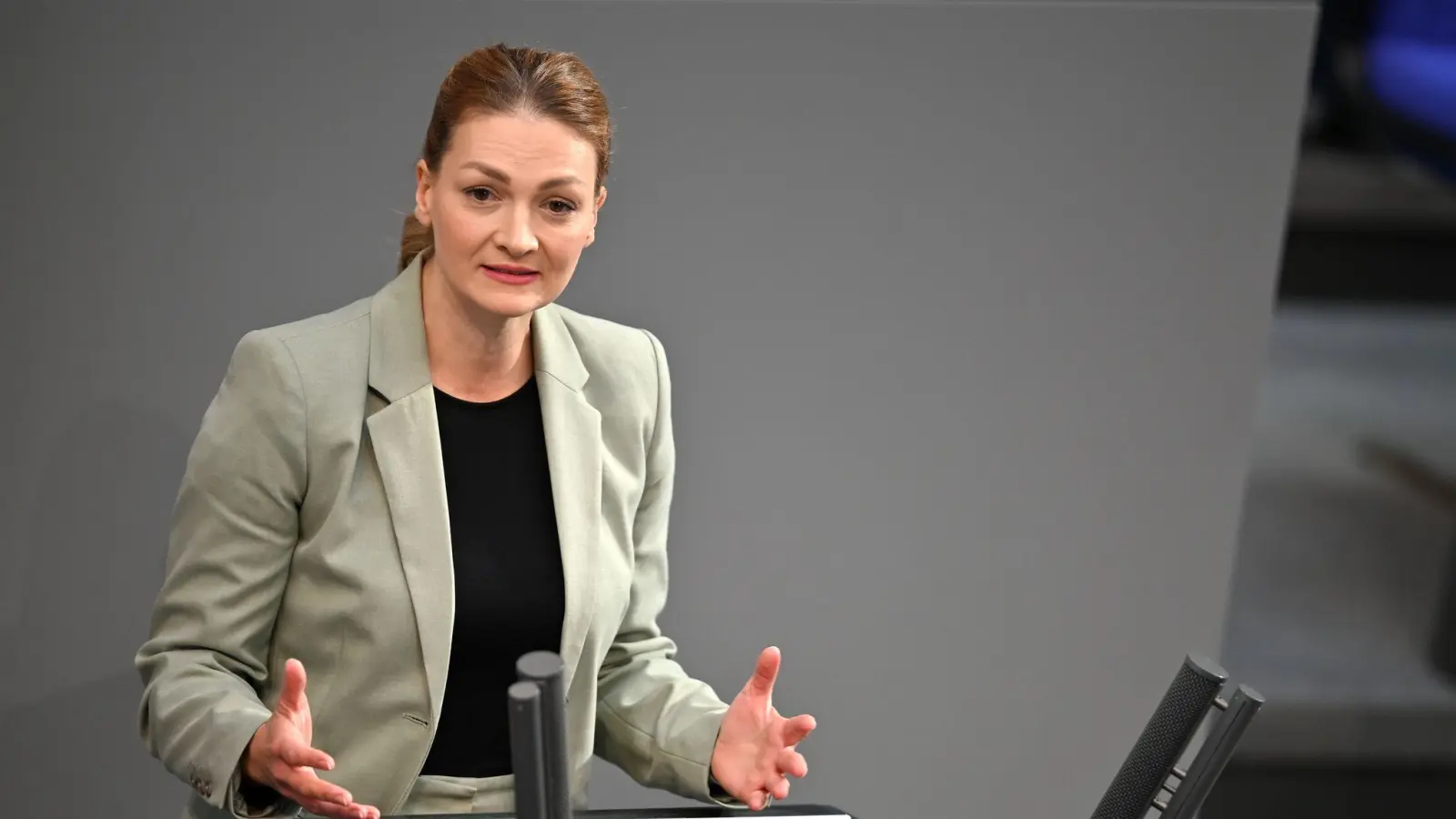 Bayerns Gesundheitsministerin Judith Gerlach (CSU) möchte psychische Erkrankungen stärker aus der Tabuzone holen. (Archivbild) (Foto: Rabea Gruber/dpa)