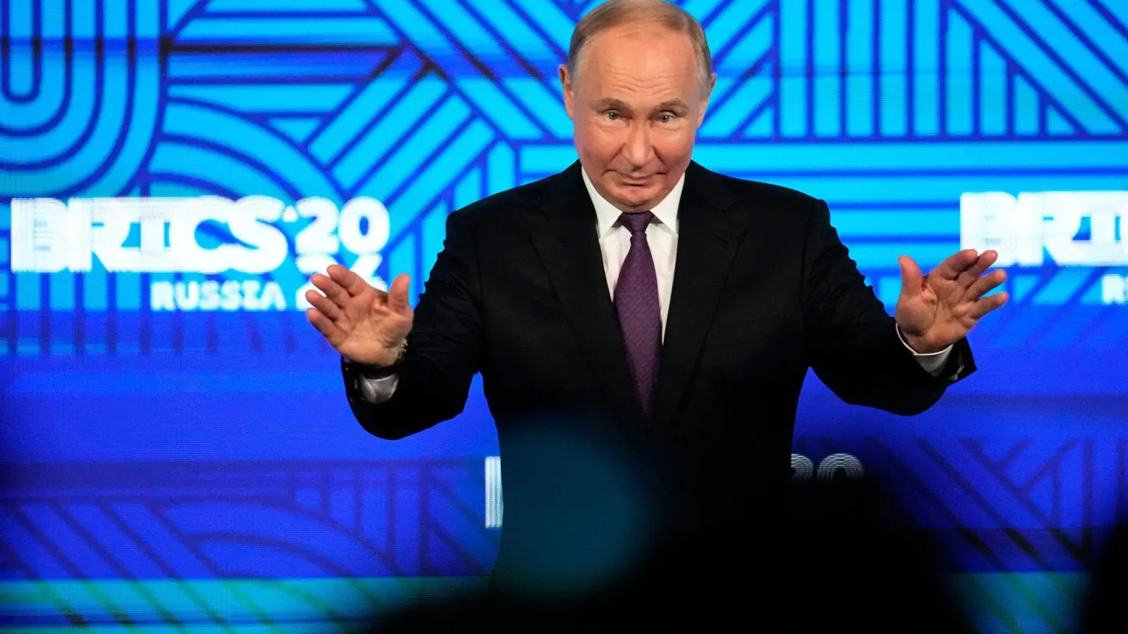 Putin wertet Gerede über Atomwaffen Kiews als Provokation. (Archivbild) (Foto: Alexander Zemlianichenko/Pool AP/AP)