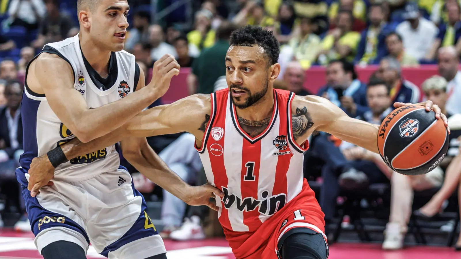 Läuft künftig für die Bayern-Basketballer auf: Neuzugang Yam Madar. (Foto: Andreas Gora/dpa)