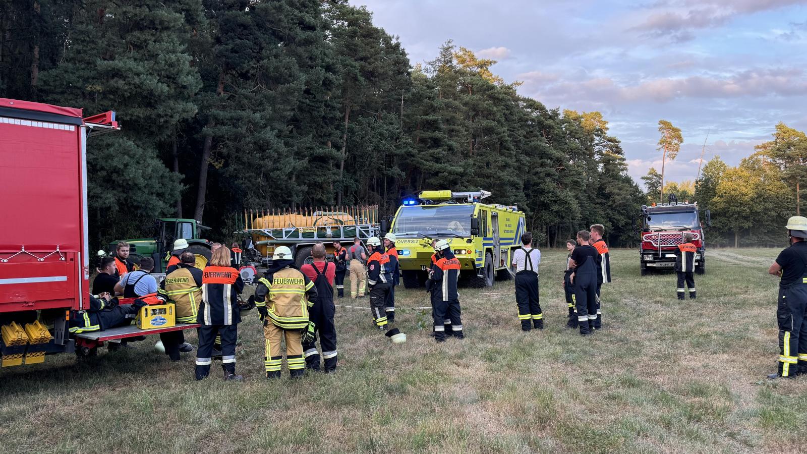 Cause inconnue : les pompiers ont combattu un autre incendie de forêt près de Katterbach