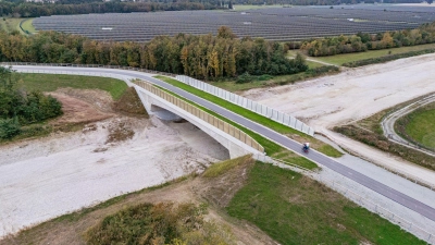 Eine Brücke für Fledermäuse? Muss das sein, fragt der Steuerzahlerbund - und gibt selbst eine Antwort. (Foto: Armin Weigel/dpa)