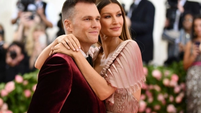 Football-Star Tom Brady und Model Gisele Bündchen gehen getrennte Wege. (Foto: Charles Sykes/Invision/AP/dpa)