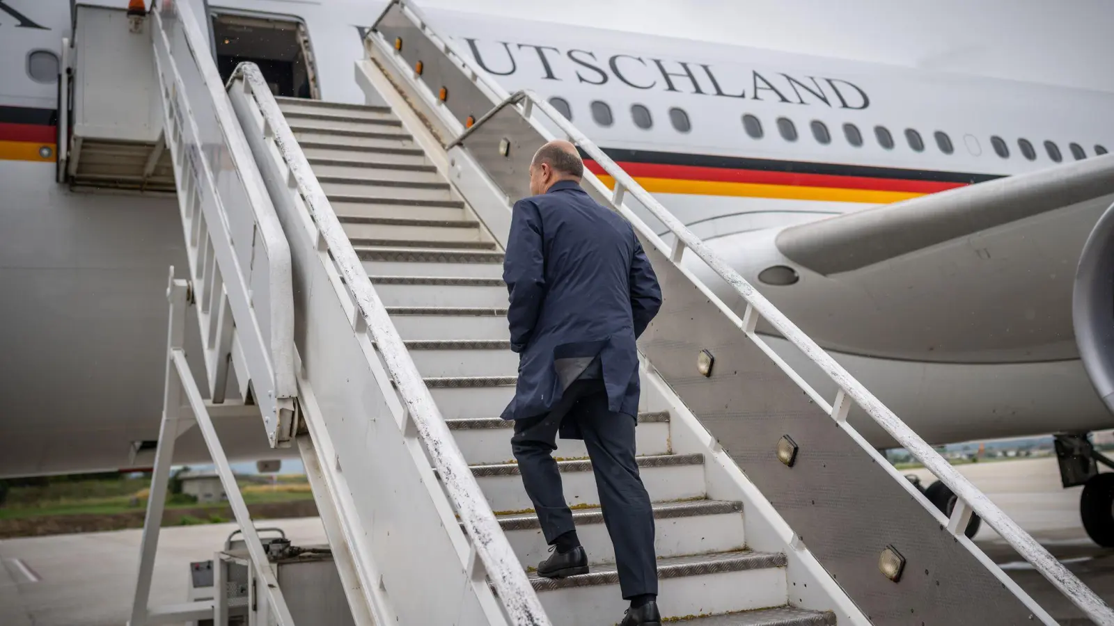 Bundeskanzler Olaf Scholz (SPD) reist zum G20. (Archivbild) (Foto: Michael Kappeler/dpa)