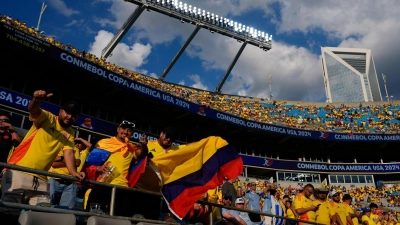 Kolumbien trifft nun im Finale auf Argentinien. (Foto: Julia Nikhinson/AP/dpa)