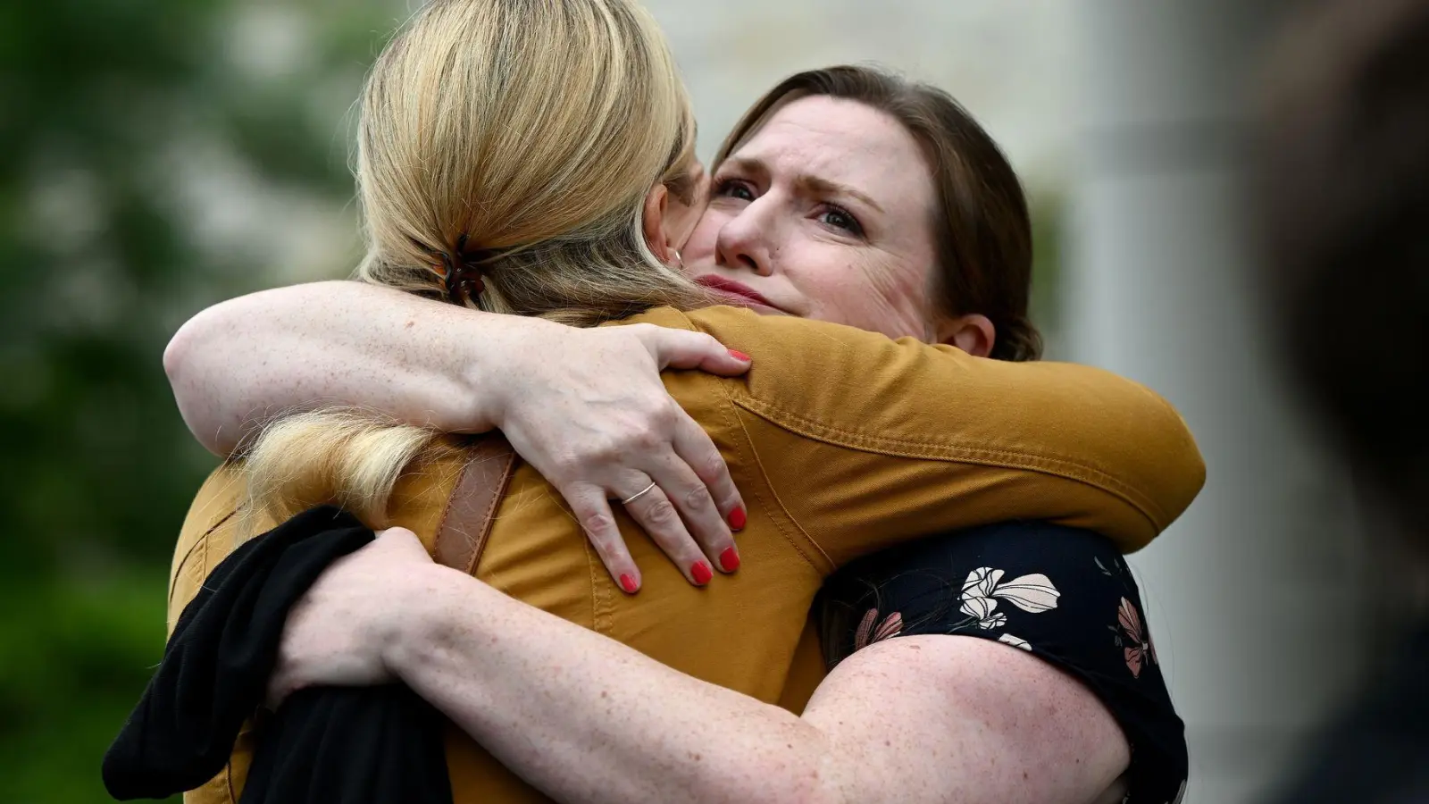 Für die Anhörung sind Simone Strobels Geschwister aus Deutschland angereist.  (Foto: Bianca De Marchi/AAP/dpa)