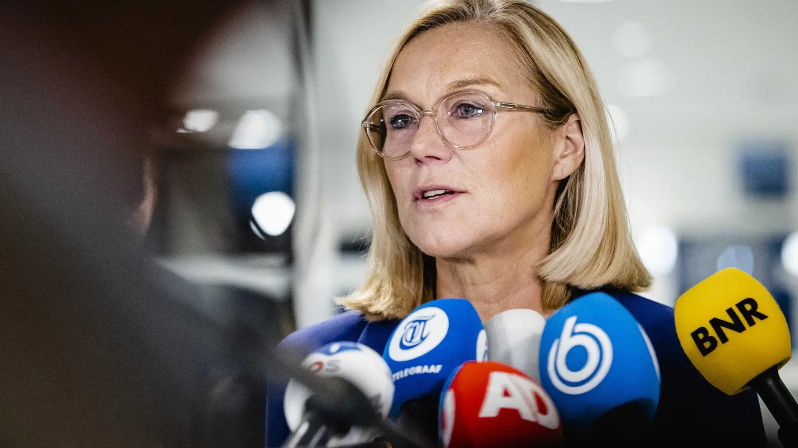 Sigrid Kaag hängt die Politik an den Nagel. (Foto: Sem Van Der Wal/ANP/dpa)