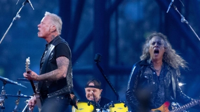 Metallica-Auftritt im Olympiastadion in München. (Foto: Sven Hoppe/dpa)