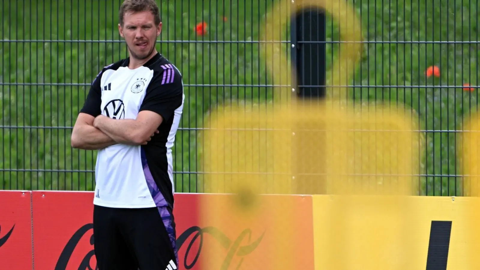 Hat seine Kaderentscheidung bereits getroffen: Bundestrainer Julian Nagelsmann. (Foto: Federico Gambarini/dpa)