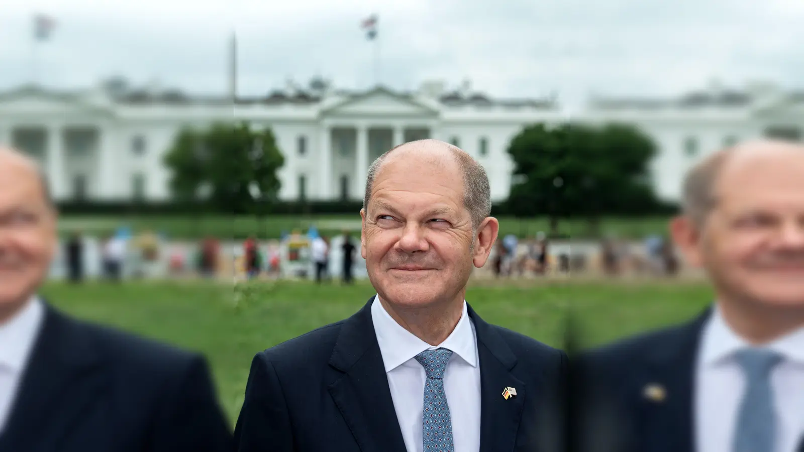 Scholz hätte gerne noch vor der Neuwahl einen Termin im Weißen Haus (Archivbild).  (Foto: Bernd von Jutrczenka/dpa)