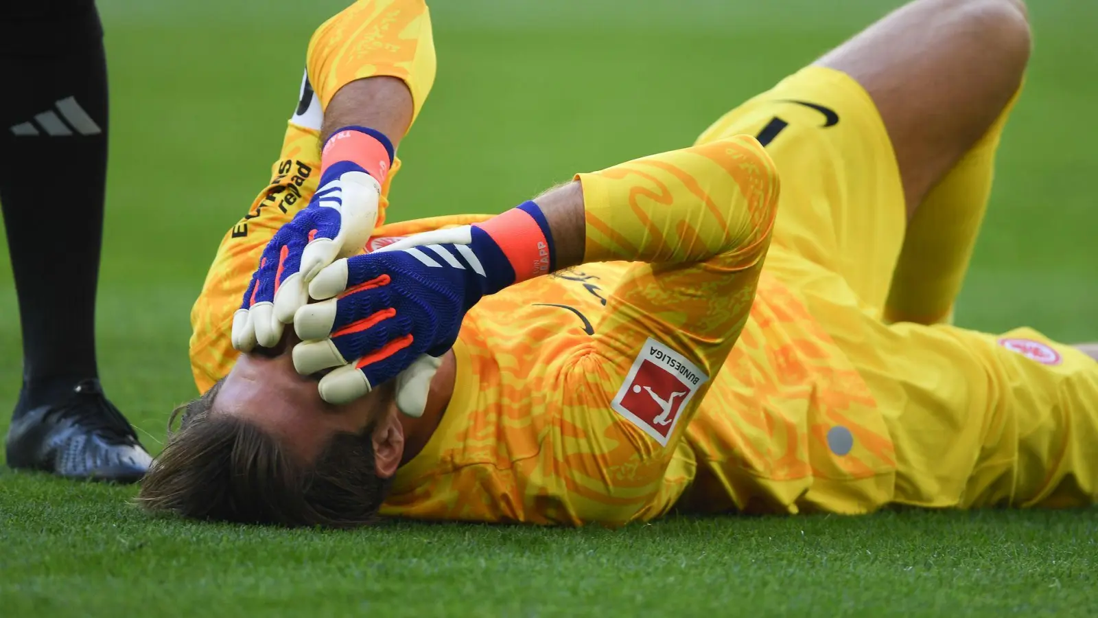 Trapp kehrt nach seiner Oberschenkelverletzung womöglich in der kommenden Woche ins Training zurück. (Foto: Swen Pförtner/dpa)