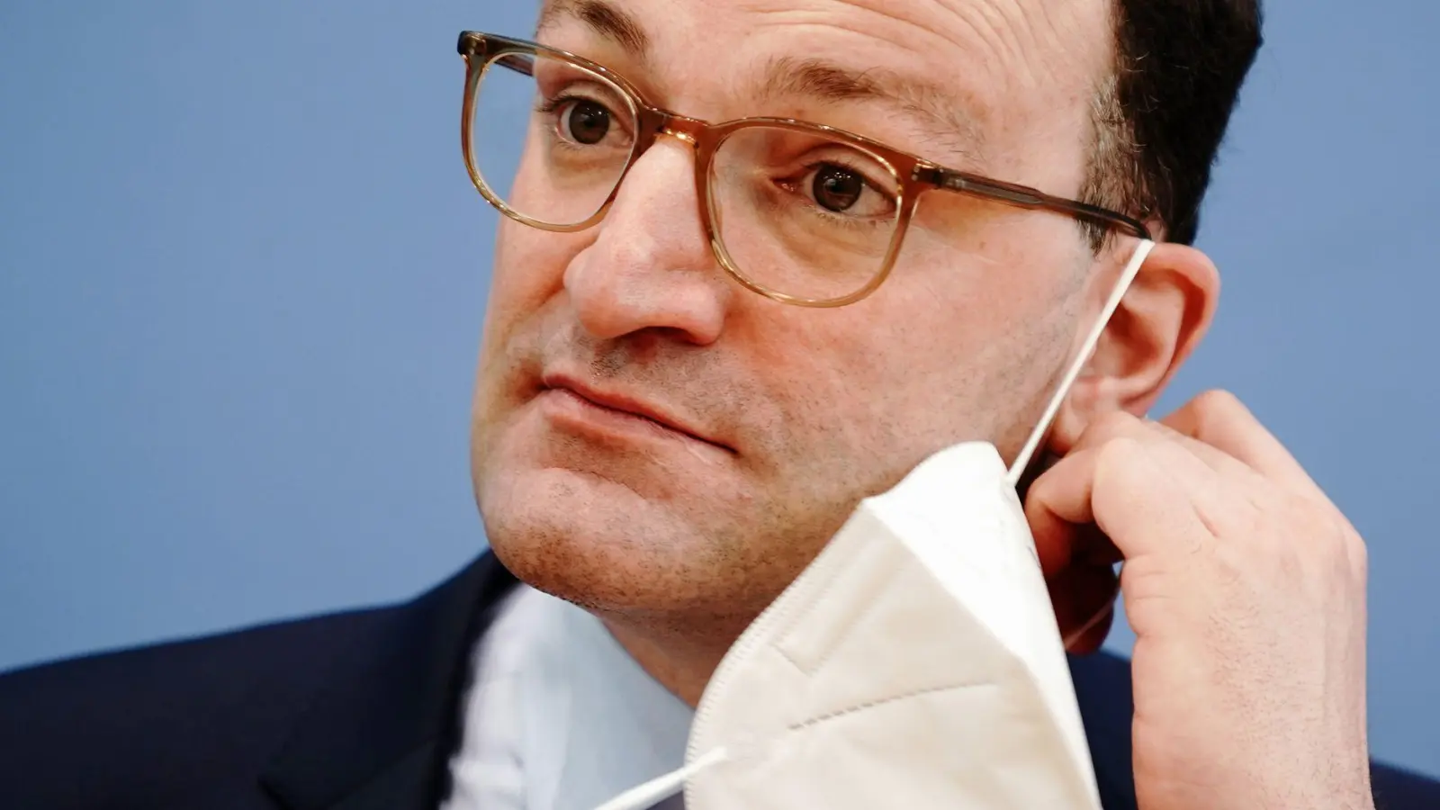 „Pandemie der Ungeimpften“: Jens Spahn verteidigt seine Formulierung aus der Corona-Zeit. (Archivbild) (Foto: Kay Nietfeld/dpa)