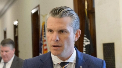 Hegseth: „Wir werden kämpfen wie die Hölle.“ (Foto: Rod Lamkey/FR172078/AP)