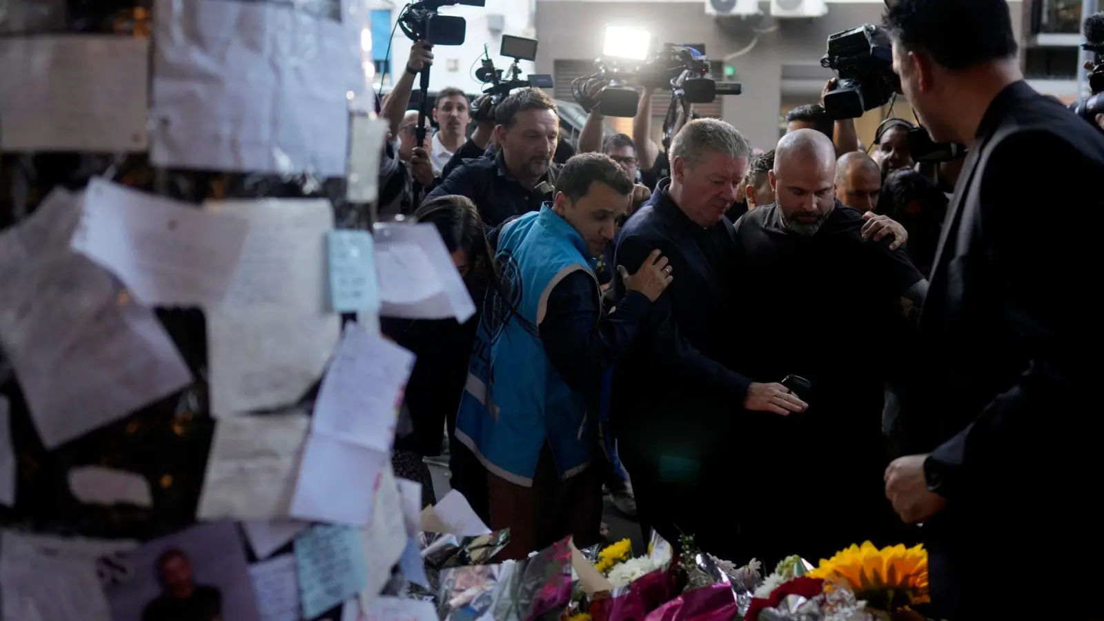 Liam Paynes Vater reiste nach Argentinien. (Foto: Natacha Pisarenko/AP/dpa)