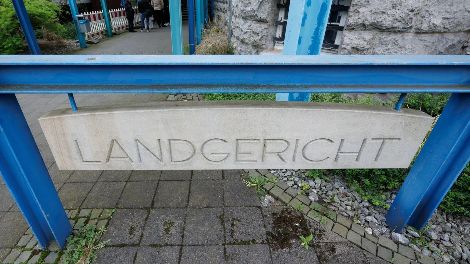 Am Landgericht in Bielefeld beginnt der  Mordprozess um den Tod eines Neugeborenen. (Foto: Friso Gentsch/dpa)