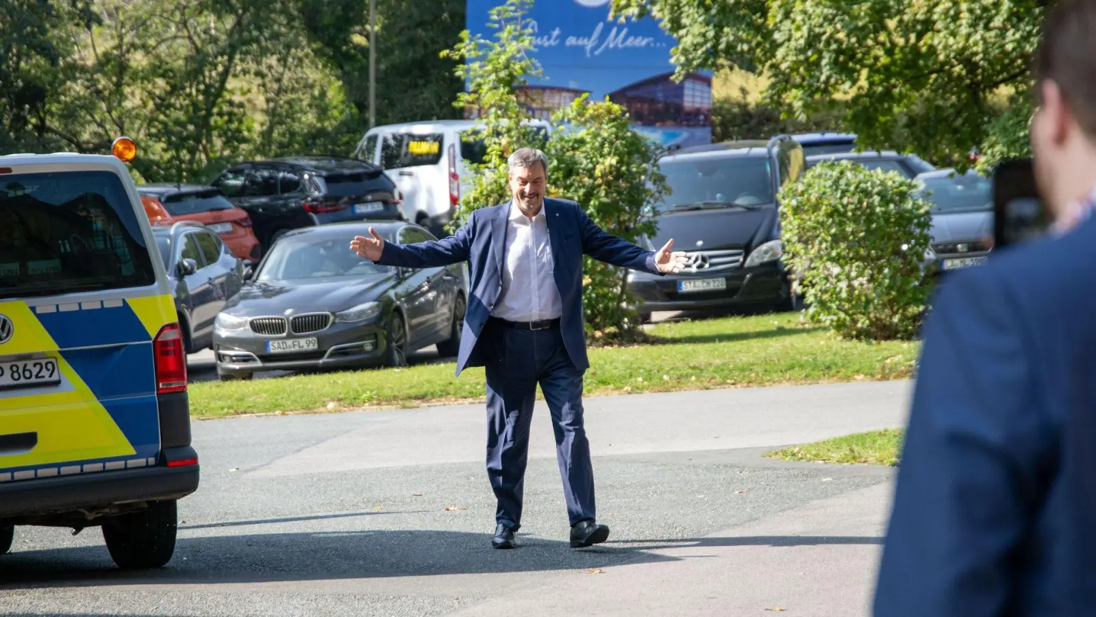 Markus Söder setzt sich für eine bayerische Bewerbung für die olympischen Spiele 2040 ein. (Archivbild) (Foto: Pia Bayer/dpa)