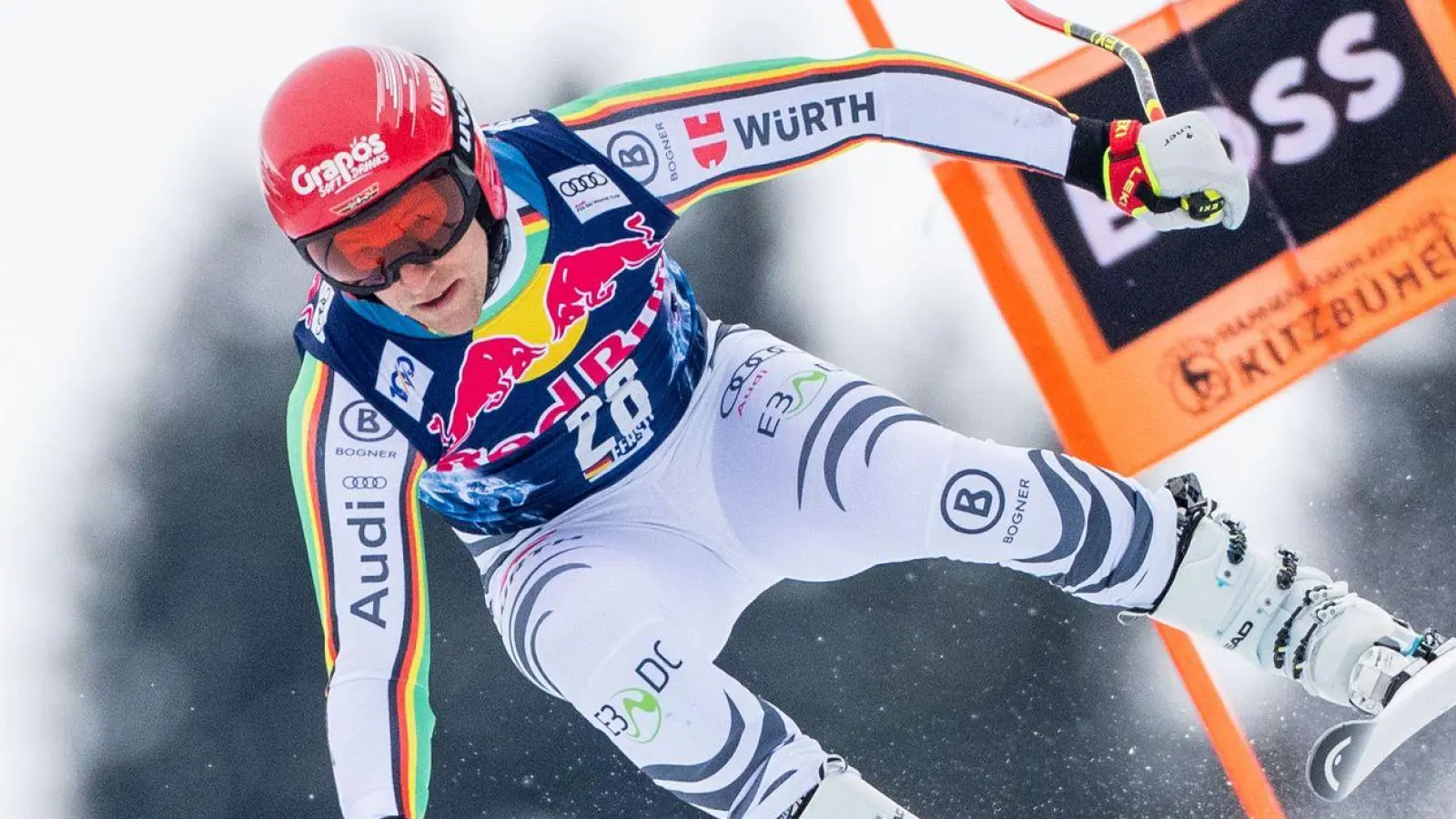 Skirennfahrer Josef Ferstl beendet seine aktive Karriere. (Foto: Georg Hochmuth/APA/dpa)