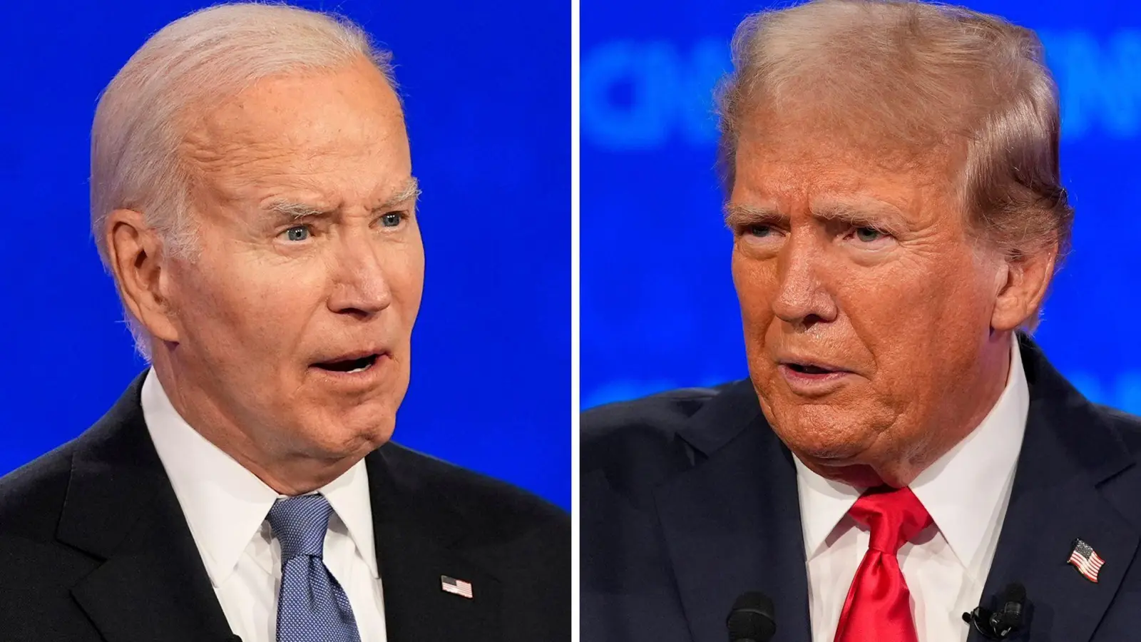 Die beiden Ex-Kontrahenten Biden und Trump treffen sich kommende Woche im Weißen Haus. (Archivbild) (Foto: Gerald Herbert/AP/dpa)