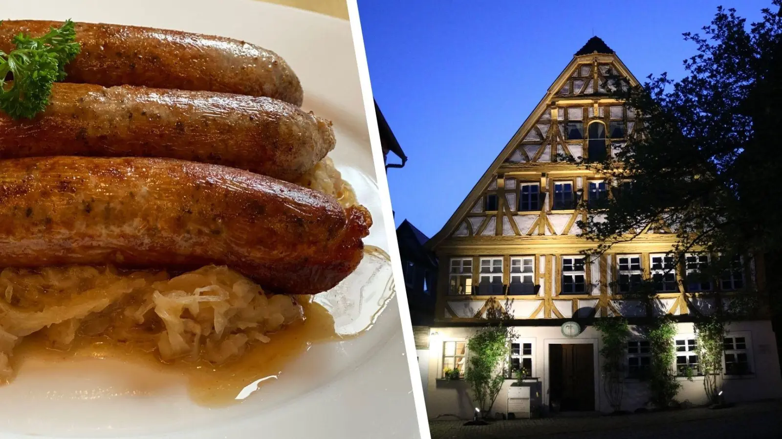 Fränkische Spezialitäten kommen zur kulinarischen Führung in Bad Windsheim auf den Teller. Zu Fuß geht&#39;s durch die mittelalterliche Kulisse der Stadt. (Foto: Manfred Blendinger/Hans-Bernd Glanz)