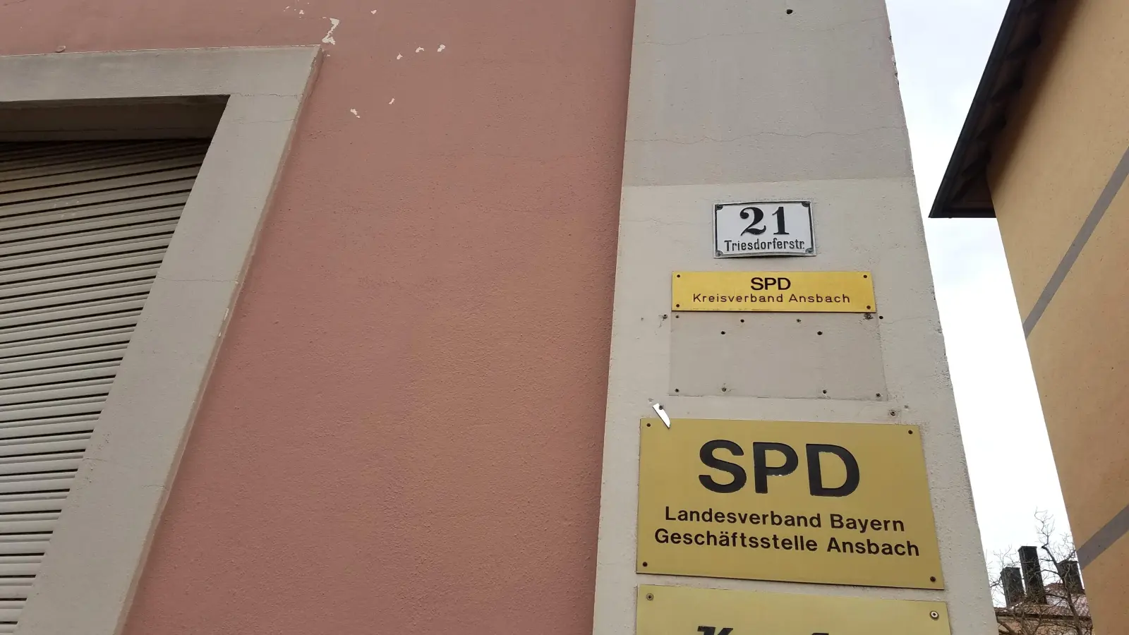 Der anstehende Wahlkampf für die vorgezogene Bundestagswahl wird der letzte, den die örtliche SPD von ihrer Geschäftsstelle in Ansbach aus organisieren kann. (Foto: Philipp Zimmermann)