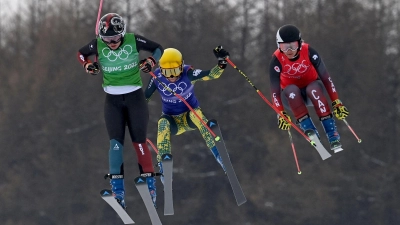 Das Skicross-Rennen im russischen Sunny Valley wurde abgesagt. (Foto: Angelika Warmuth/dpa)