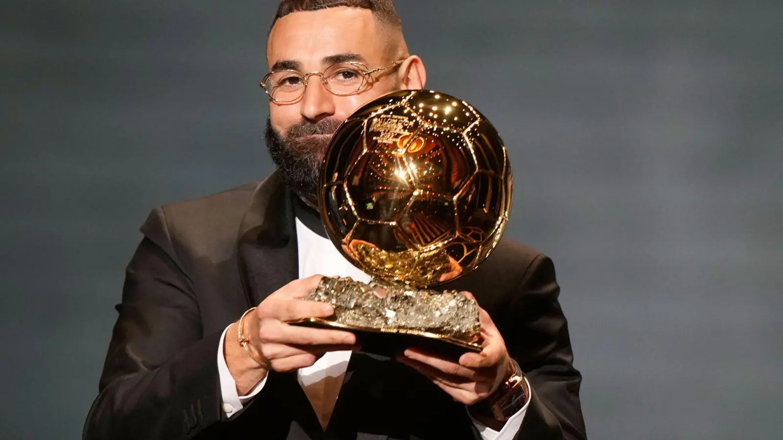 Gewinner des Ballon d&#39;Or: Karim Benzema. (Foto: Francois Mori/AP/dpa)