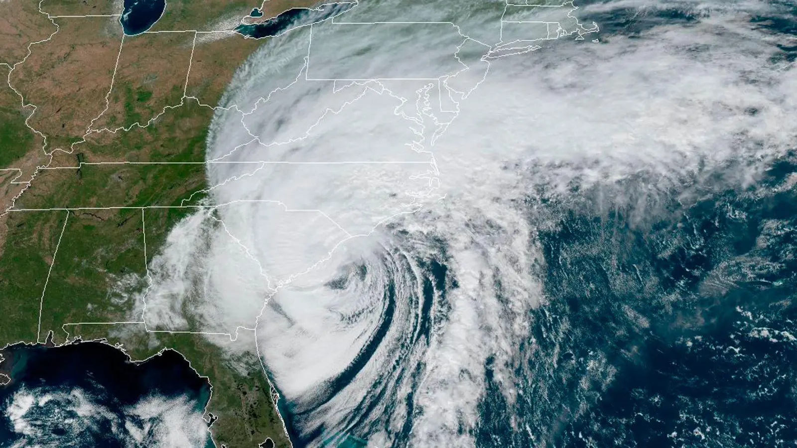 Hurrikan „Ian“ verwüstete im September 2022 die Südostküste der USA. (Foto: -/AP/dpa)