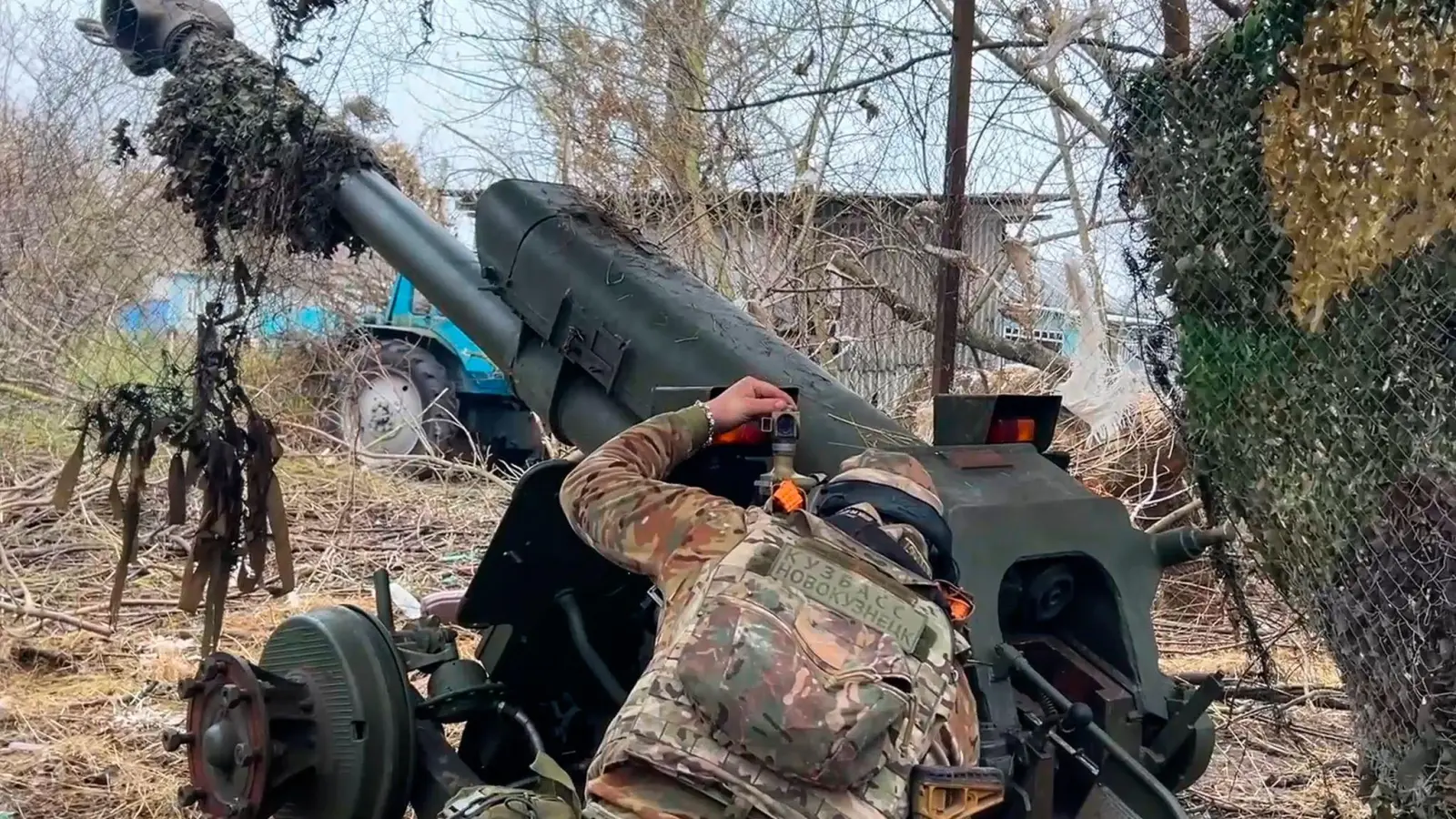 Russische Soldaten versuchen ukrainische Truppen aus der Region Kursk zu verdrängen. (Archivbild) (Foto: Uncredited/Russian Defense MInistry Press Service via AP/dpa)