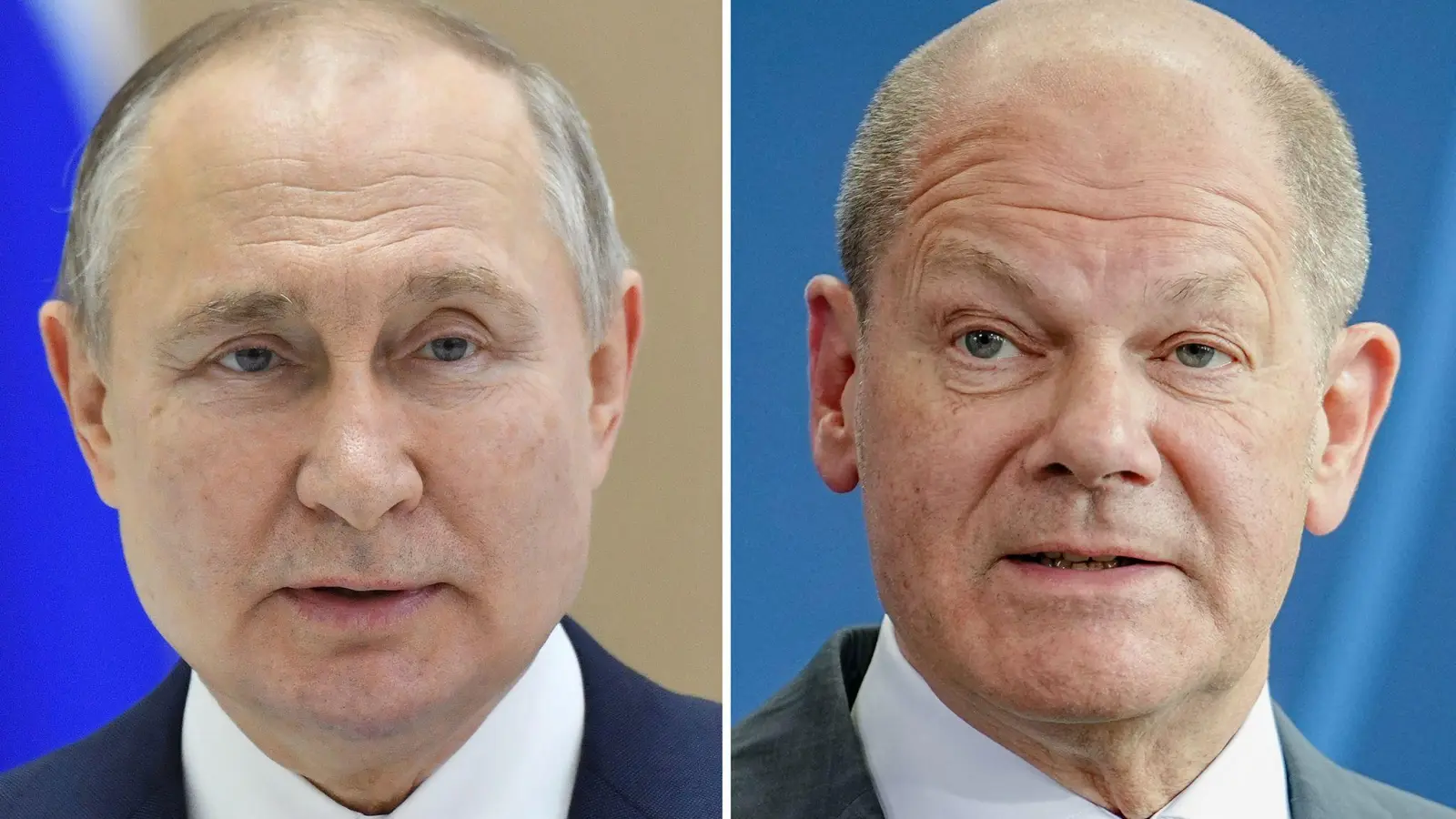 Russland reagiert reserviert auf Pläne von Bundeskanzler Scholz, Kremlchef Putin anzurufen (Archivbild) (Foto: ---Kay Nietfeld/dpa/AP/sputnik/dpa)