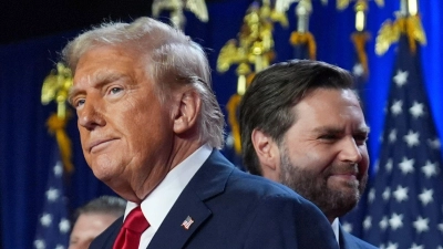 Republikanisches Duo: Donald Trump und J.D. Vance fiebern auf die Machtübernahme am 20. Januar hin. (Archivbild) (Foto: Evan Vucci/AP)