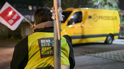 Die Gewerkschaft Verdi ruft Beschäftigte des Geld- und Werttransportes zu ganztägigen Warnstreiks in allen Bundesländern auf. (Foto: Hannes P. Albert/dpa)