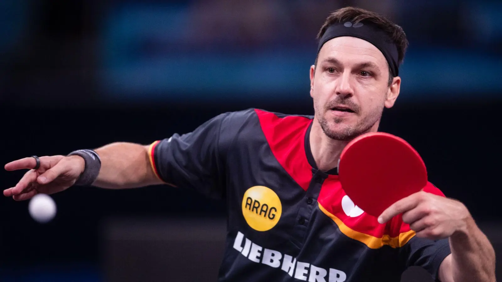 Timo Boll wird nicht bei der WM aufschlagen. (Foto: Marius Becker/dpa)