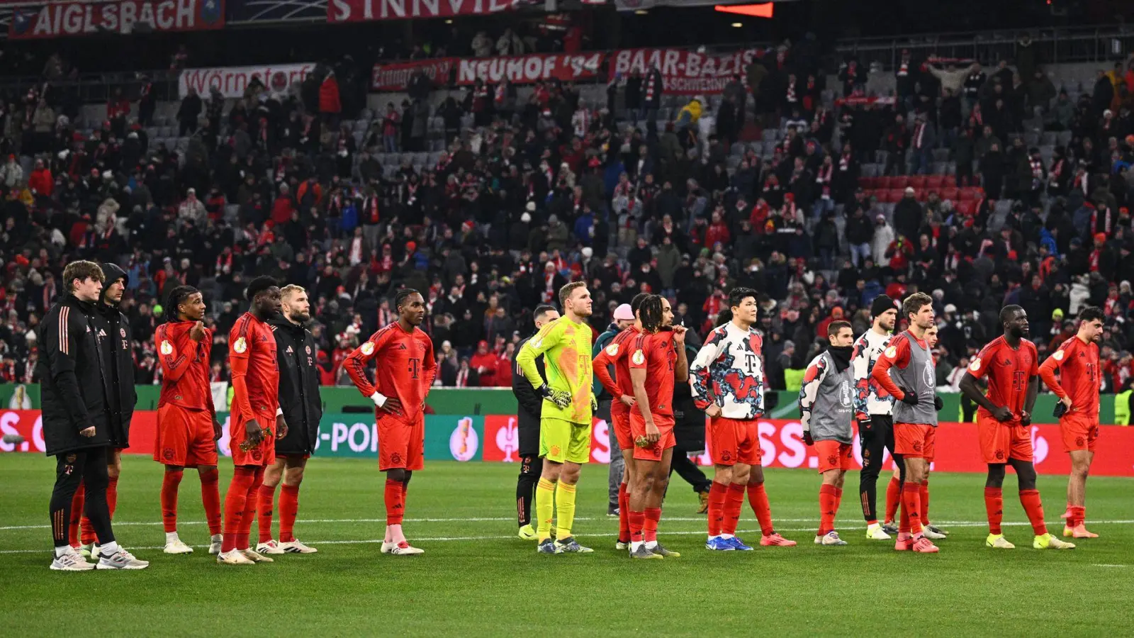 Der FC Bayern München scheidet im Pokal wieder früh aus. (Foto: Tom Weller/dpa)