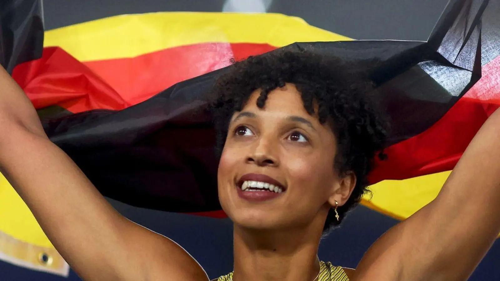 Holte sich den EM-Titel im Weitsprung: Malaika Mihambo. (Foto: Oliver Weiken/dpa)