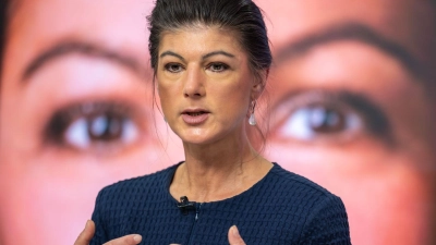 Mit mehr als 2,9 Millionen Followern ist BSW-Günderin Sahra Wagenknecht die erfolgreichste Bundestagsabgeordnete in den sozialen Medien. (Archivbild) (Foto: Michael Kappeler/dpa)