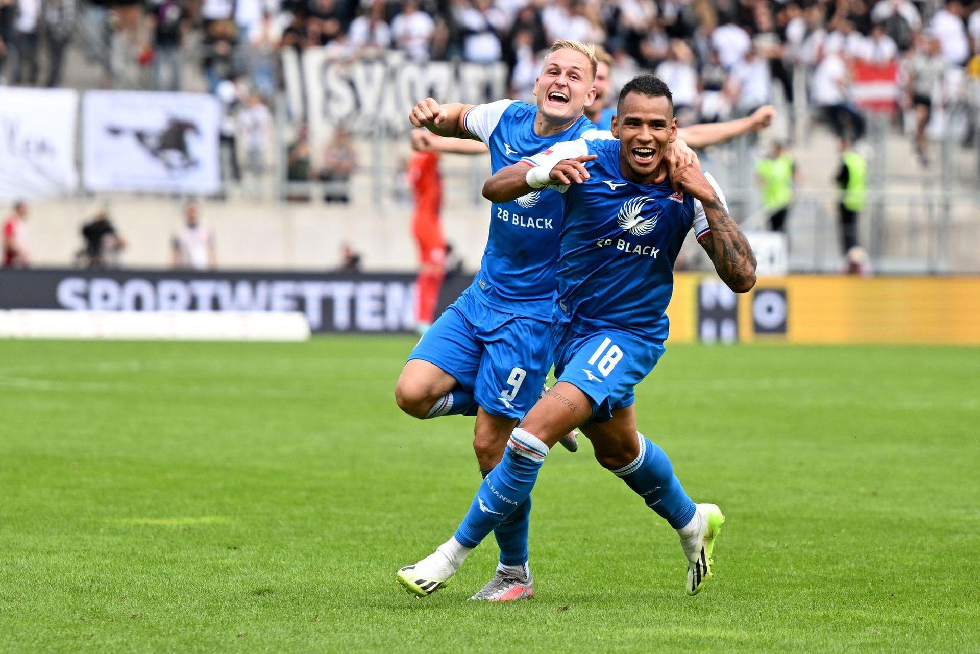 Rostocks Perea Schockt Elversberg In Der Nachspielzeit | FLZ.de