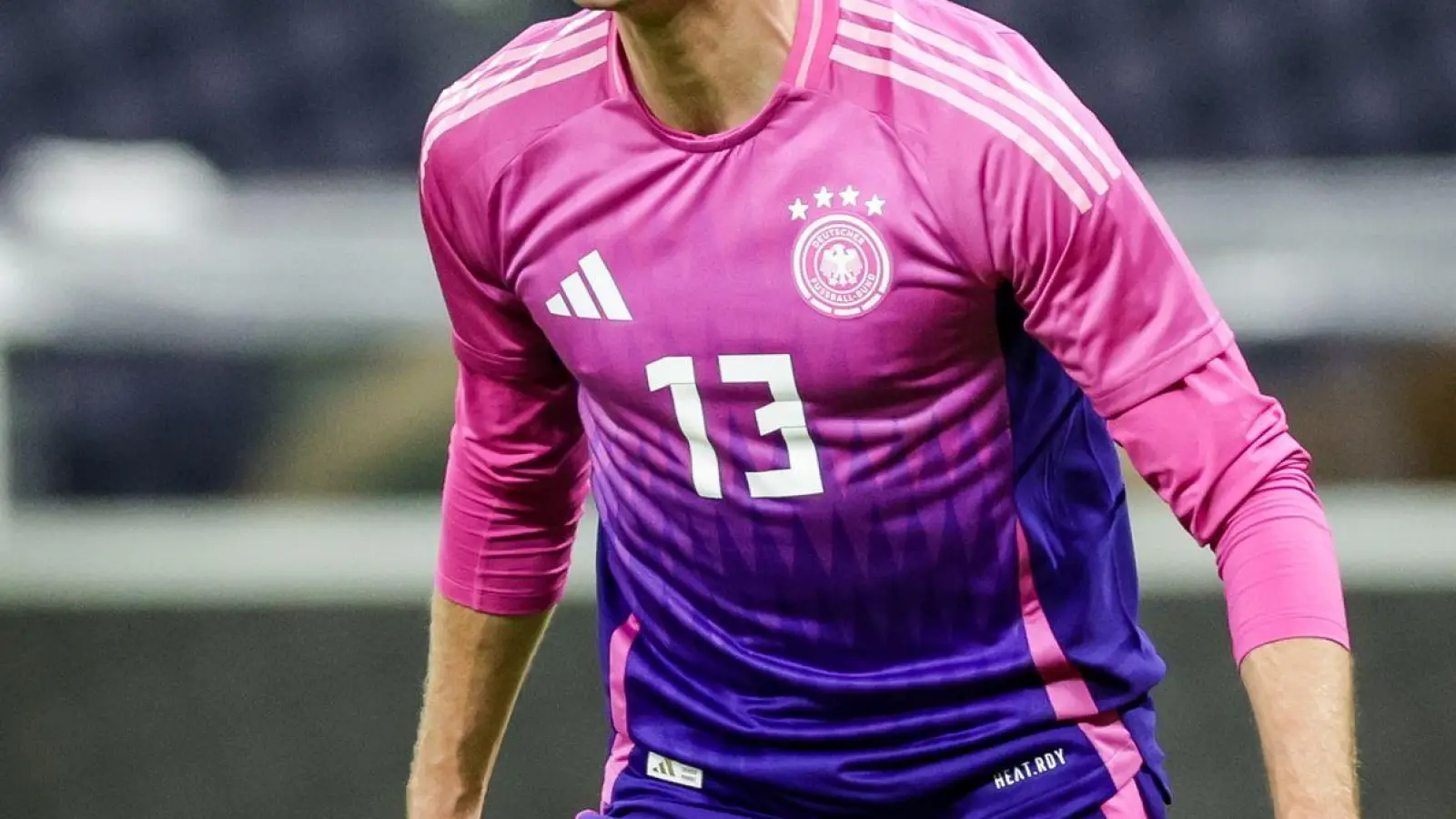 Deutschlands Spieler Thomas Müller reagiert. (Foto: Christian Charisius/dpa)